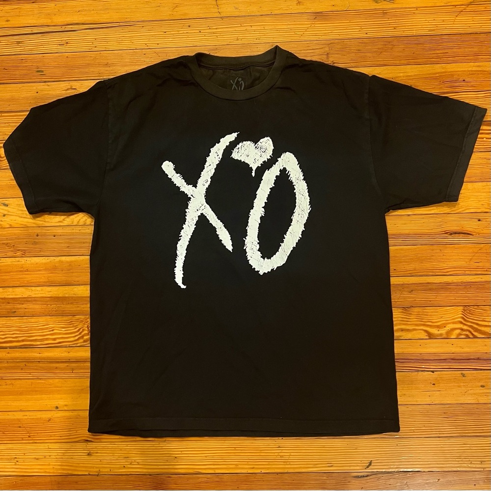 The Weeknd XO After Hours Tour Black & White T-Shirt Official Merchandise XXL